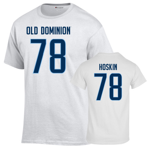  Champion White T Shirt - Elijah Hoskin - 78