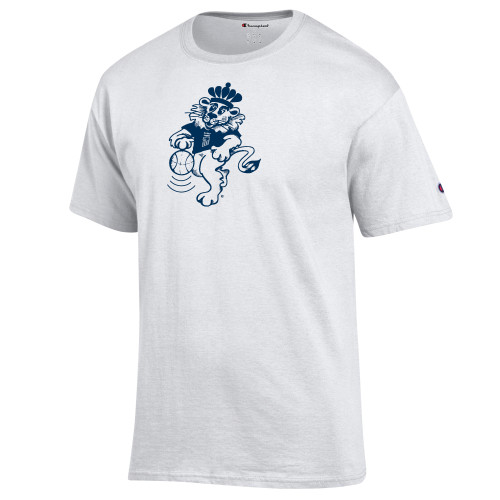  Champion White T Shirt - ODU Vintage Lion Soccer