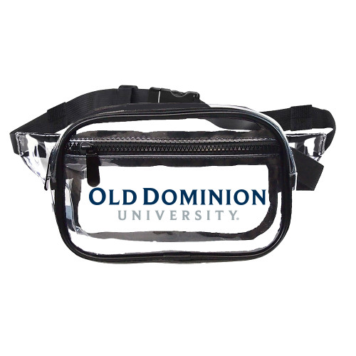  Clear Fanny Pack - Old Dominion University Flat