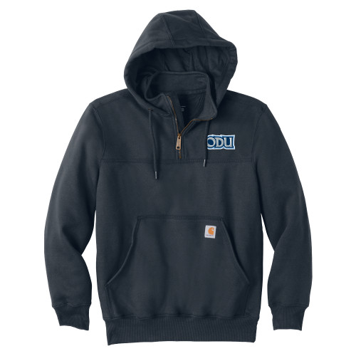  Carhartt Navy Rain Defender Paxton Hooded Zip Sweatshirt - ODU