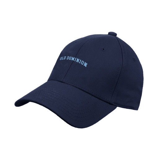  Navy Structured Adjustable Pro Style Hat - Arched Old Dominion