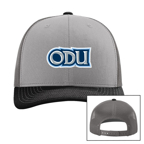  Richardson Grey/Charcoal/Black Trucker Hat - ODU
