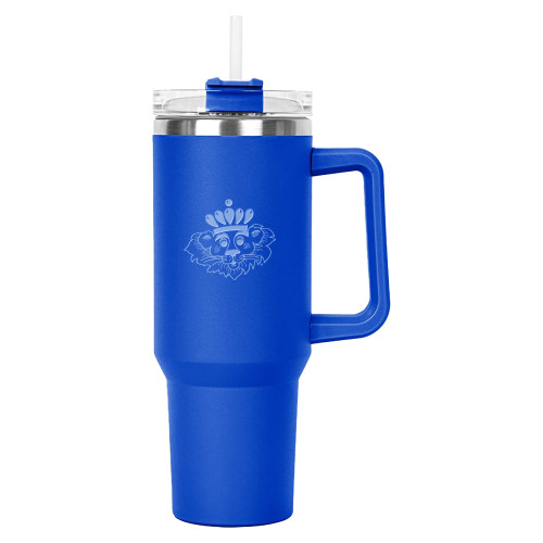  Hippo Royal Mug & Straw Lid with Twist Closure 40 oz - ODU Vintage Crown Engraved