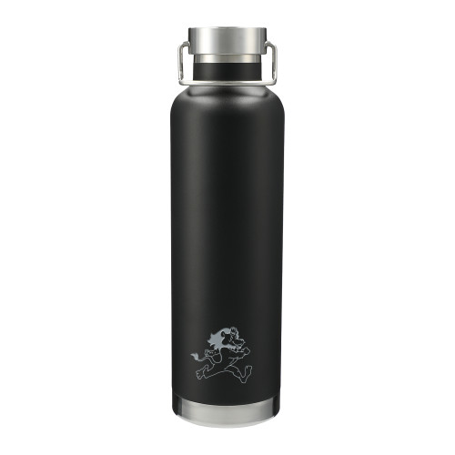  Thor Copper Vacuum Insulated Black Bottle 32oz - ODU Vintage Lion Running Engraved