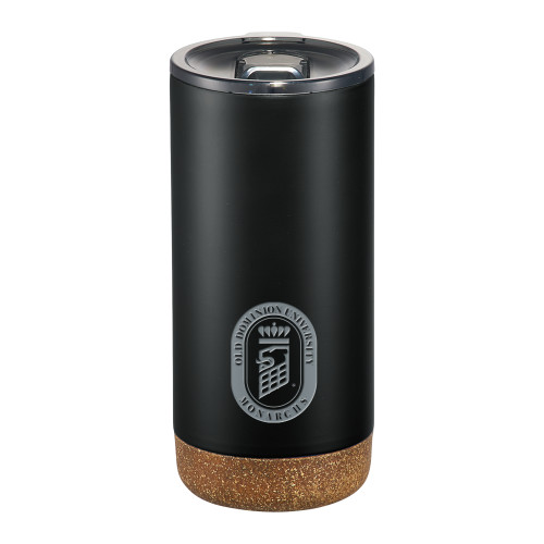  Valhalla Vacuum Insulated Black Tumbler 16oz - ODU Vintage Lion Seal Engraved