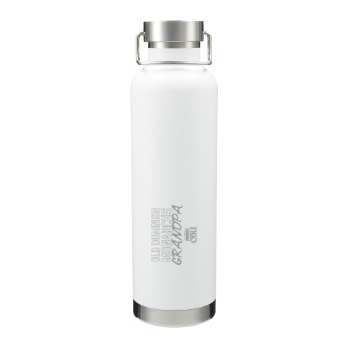  Thor Copper Vacuum Insulated White Bottle 32oz - ODU Monarchs Grandpa Engraved