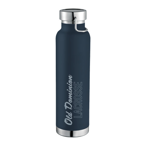  Thor Copper Vacuum Insulated Navy Bottle 22oz - Old Dominion Lacrosse Engraved