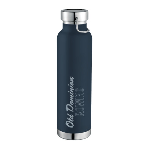  Thor Copper Vacuum Insulated Navy Bottle 22oz - Old Dominion Rowing Engraved