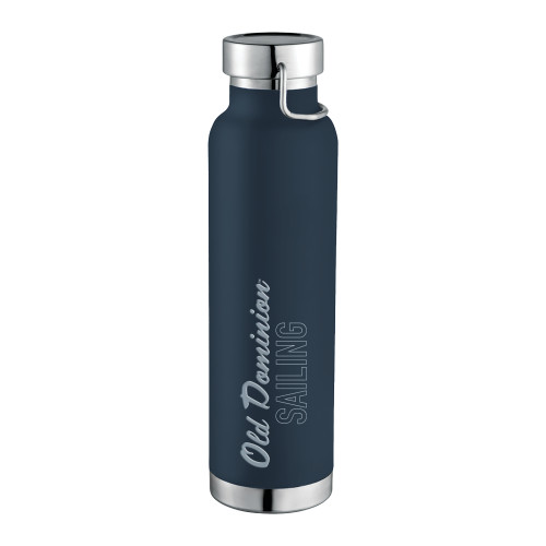  Thor Copper Vacuum Insulated Navy Bottle 22oz - Old Dominion Sailing Engraved