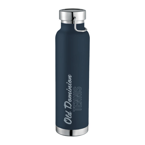  Thor Copper Vacuum Insulated Navy Bottle 22oz - Old Dominion Tennis Engraved