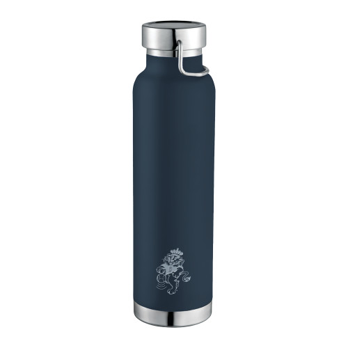  Thor Copper Vacuum Insulated Navy Bottle 22oz - ODU Vintage Lion Soccer Engraved