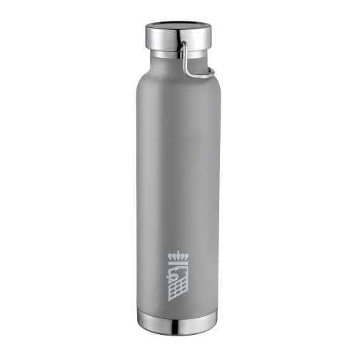  Thor Copper Vacuum Insulated Grey Bottle 22oz - ODU Vintage Lion Engraved