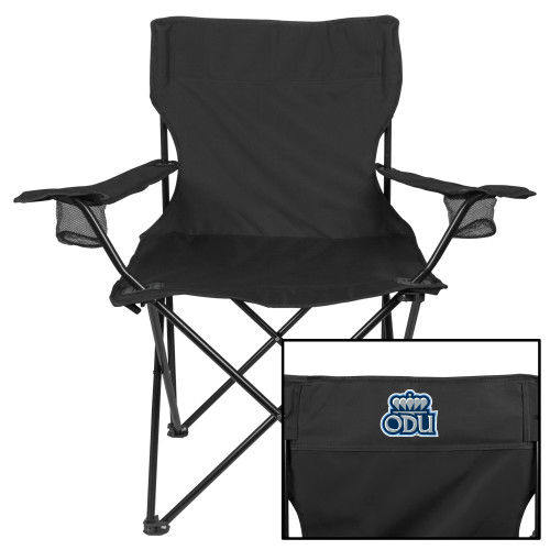  Deluxe Black Captains Chair - ODU with Crown Primary Mark