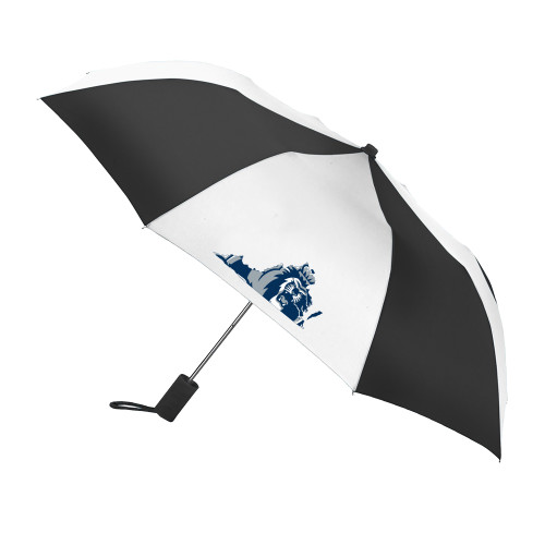  42 Inch Slim Stick Black/White Umbrella - ODU State Mark