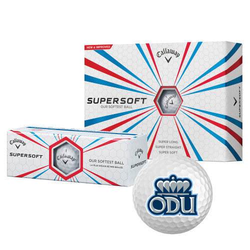  Callaway Supersoft Golf Balls 12/pkg - ODU with Crown Primary Mark