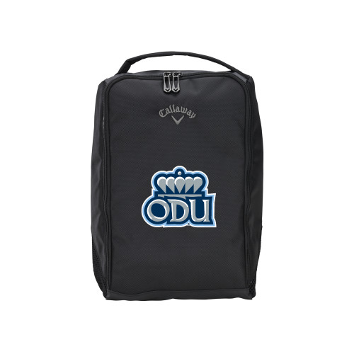  Callaway Clubhouse Black Golf Shoe Bag - ODU with Crown Primary Mark