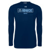 Thumbnail image for  Under Armour Navy Long Sleeve Tech Tee