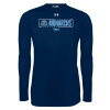 Thumbnail image for  Under Armour Navy Long Sleeve Tech Tee
