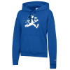 Thumbnail image for  Champion Womens Royal Powerblend Pullover Hood