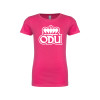Thumbnail image for  Next Level Girls Fuchsia Fashion Fit T Shirt
