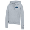Thumbnail image for  Champion Womens Oxford Grey Powerblend Pullover Hood