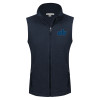 Thumbnail image for  Womens Navy Fleece Full Zip Vest