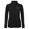 Thumbnail image for  Womens Black Fleece Full Zip Jacket