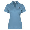 Thumbnail image for  Womens Light Blue Performance Fine Jacquard Polo