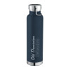 Thumbnail image for  Thor Copper Vacuum Insulated Navy Bottle 22oz
