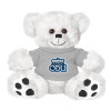 Thumbnail image for  Plush Big Paw 8 1/2 inch White Bear w/Grey Shirt
