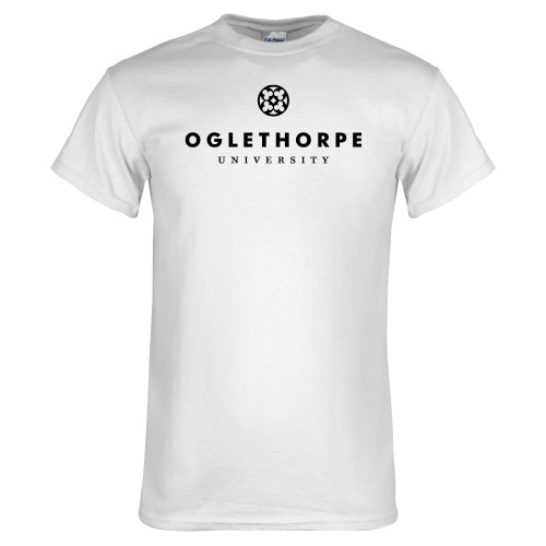  White T Shirt - Primary University Logo