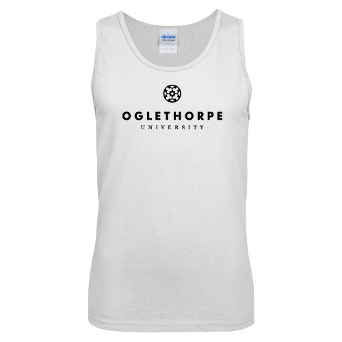  White Tank Top - Primary University Logo