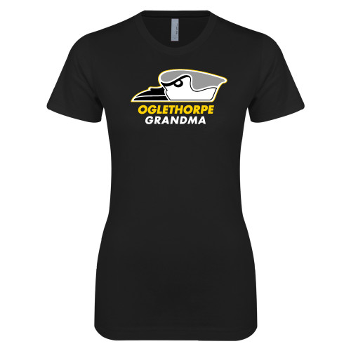 Next Level Womens Black Boyfriend Tee - Grandma