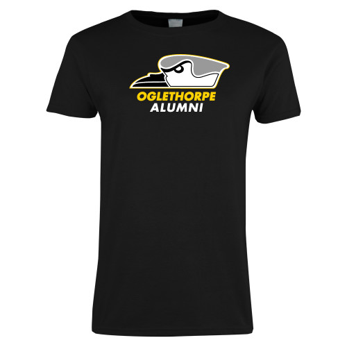  Womens Black Short Sleeve Tee - Alumni