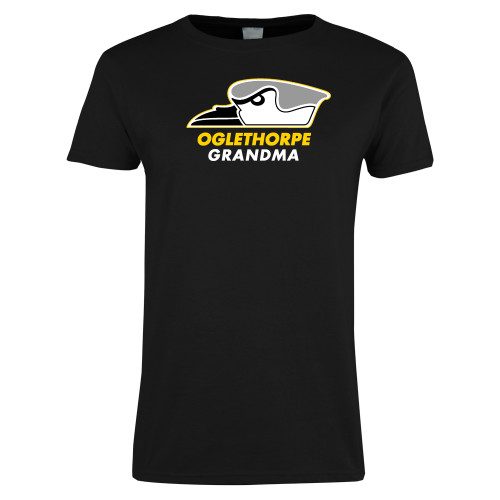  Womens Black Short Sleeve Tee - Grandma