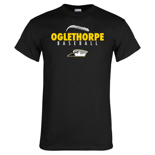 Black T Shirt - Baseball Seams