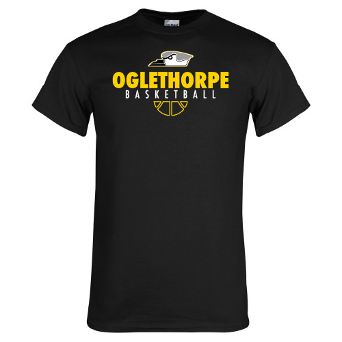  Black T Shirt - Abstract Basketball
