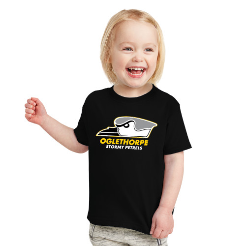  Toddler Black T Shirt - Primary Athletics Logo