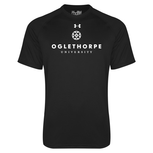  Under Armour Black Tech Tee - Primary University Logo