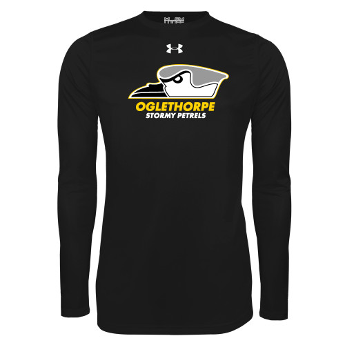  Under Armour Black Long Sleeve Tech Tee - Primary Athletics Logo