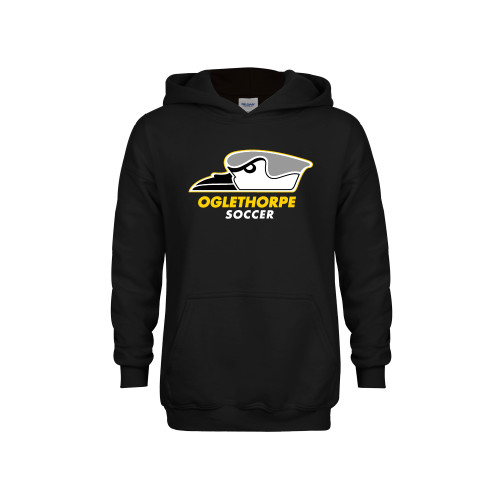  Youth Black Fleece Hoodie - Soccer