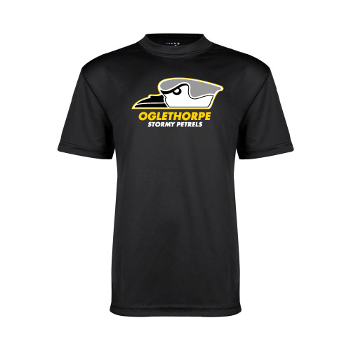  Youth Performance Black Tee - Primary Athletics Logo