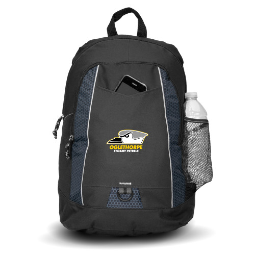  Black Impulse Backpack - Primary Athletics Logo