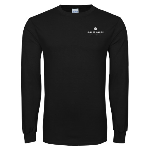  Black Long Sleeve T Shirt - Primary University Logo
