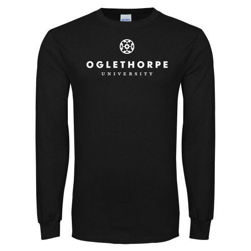  Black Long Sleeve T Shirt - Primary University Logo