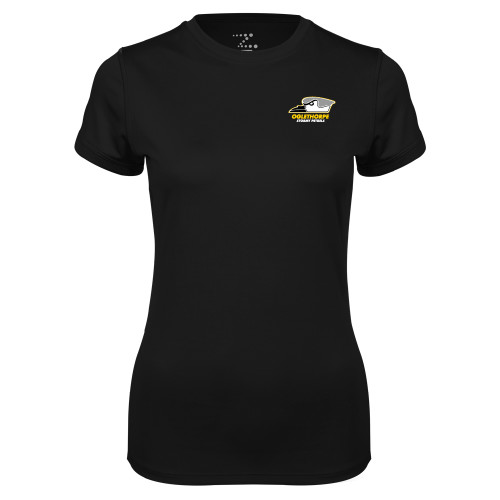  Womens Black Performance Tee - Primary Athletics Logo