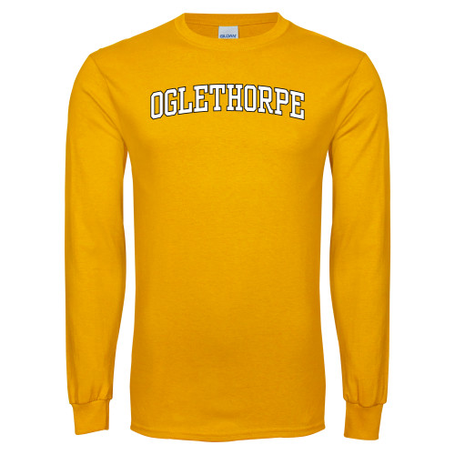  Gold Long Sleeve T Shirt - Arched