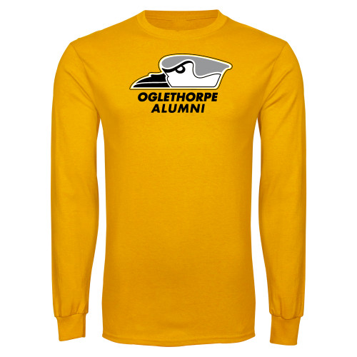  Gold Long Sleeve T Shirt - Alumni