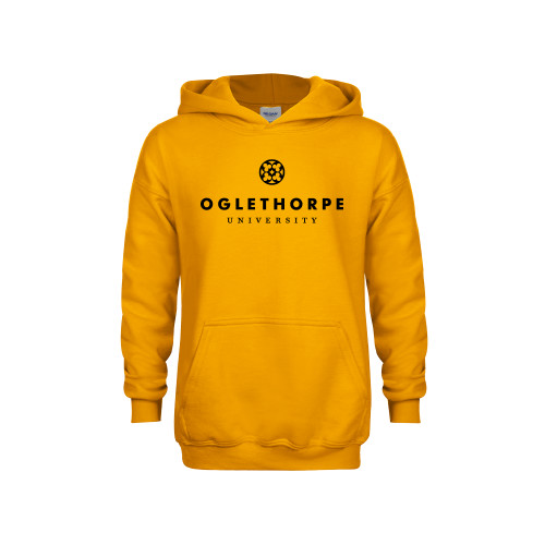  Youth Gold Fleece Hoodie - Primary University Logo