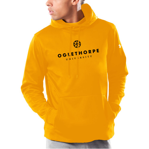  Under Armour Gold Armour Fleece Hoodie - Primary University Logo